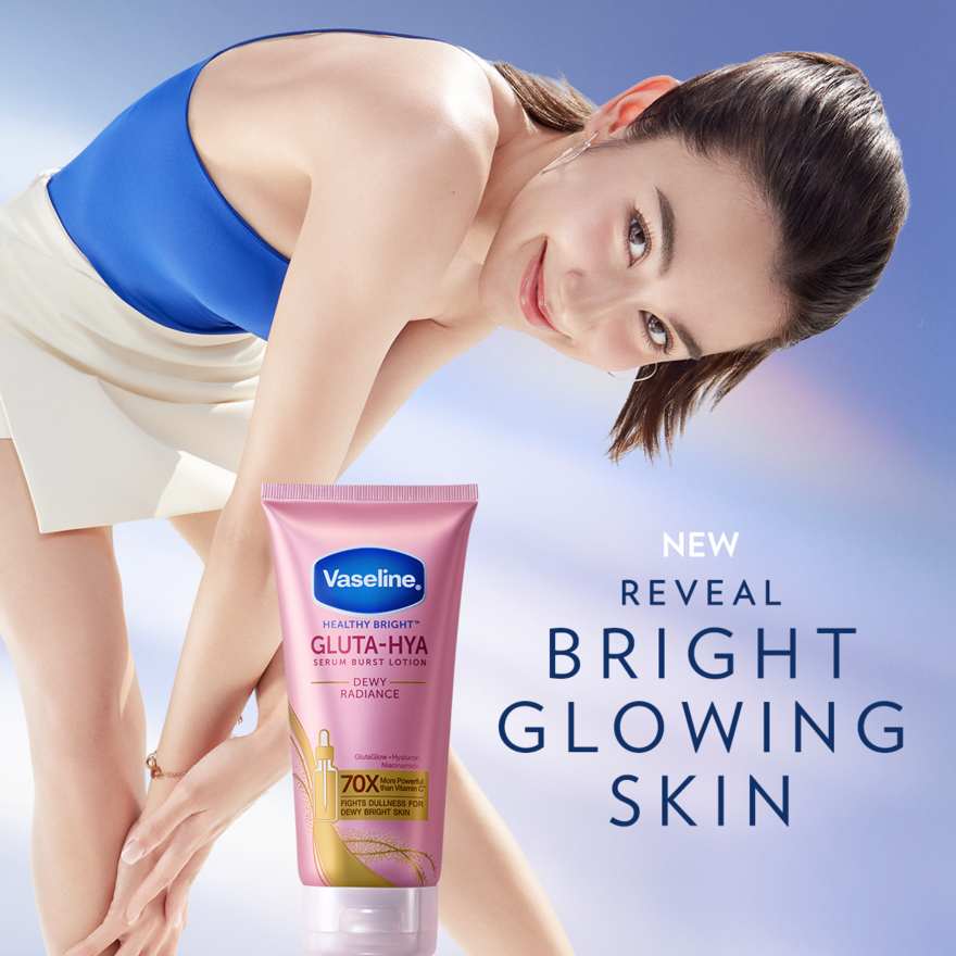 VASELINE HEALTHY BRIGHT GLUTA-HYA DEWY RADIANCE SERUM B/LOTION 300ML
