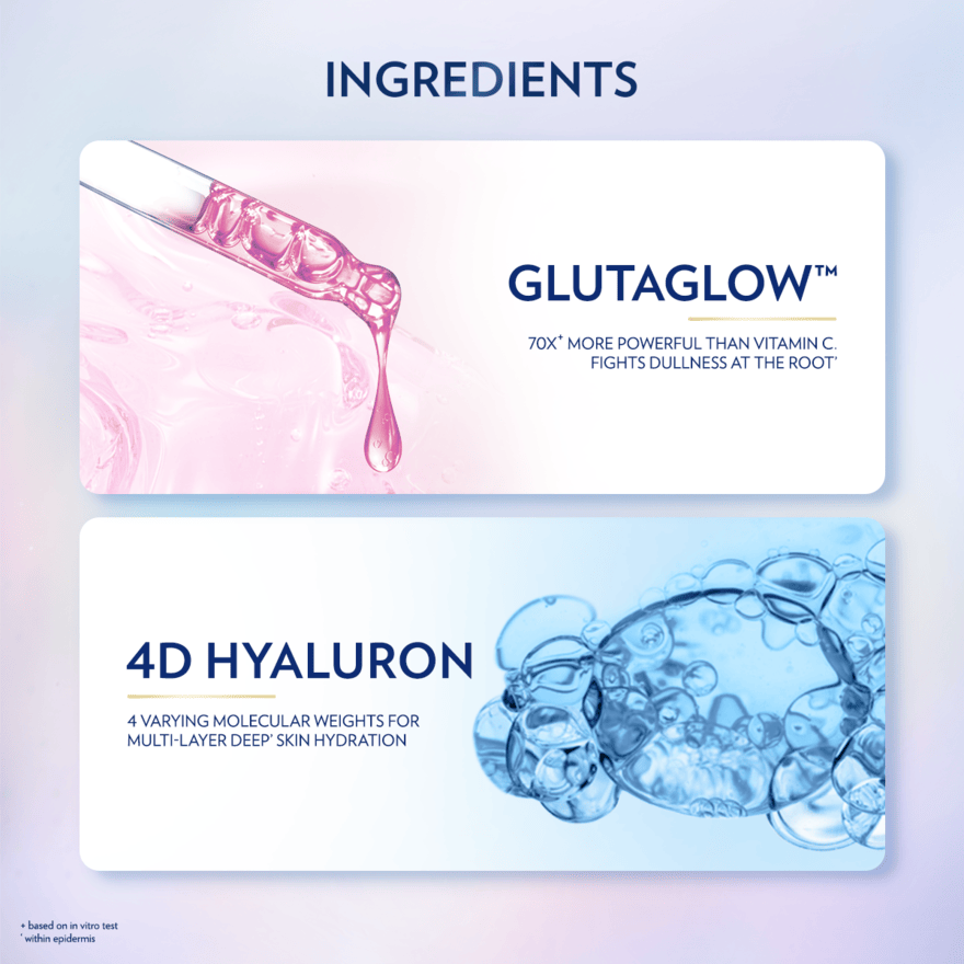 VASELINE HEALTHY BRIGHT GLUTA-HYA DEWY RADIANCE SERUM B/LOTION 70ML