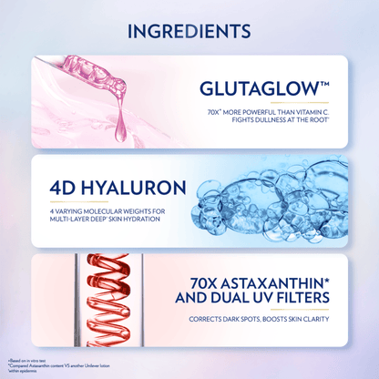 VASELINE HEALTHY BRIGHT GLUTA-HYA FLAWLESS BRIGHT SERUM B/LOTION 300ML