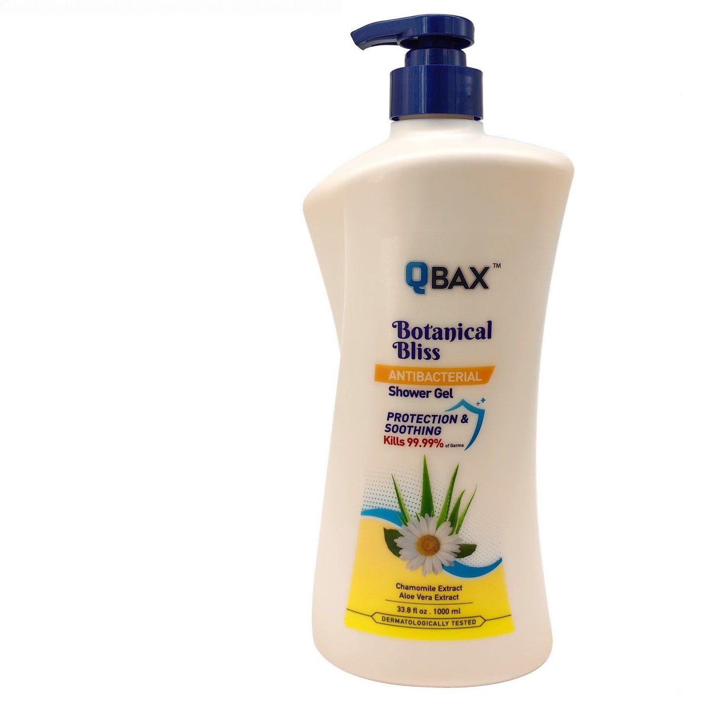QBAX SHOWER GEL ANTI-BACTERIAL BOTANICAL BLISS 1000ML