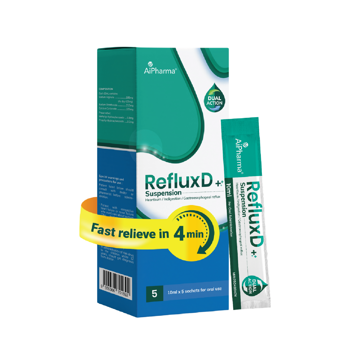 REFLUXD SUSPENSION 10ML 5S
