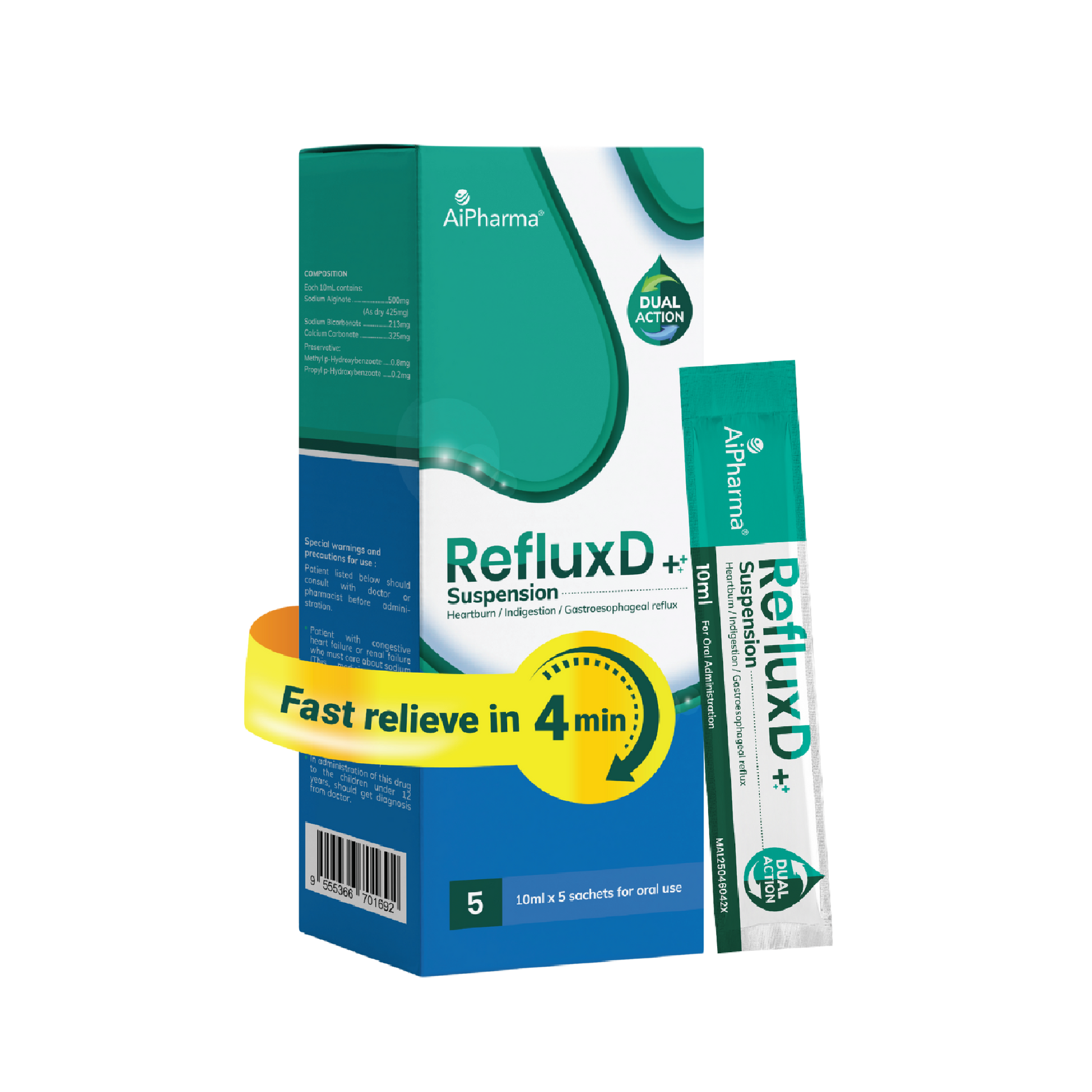 REFLUXD SUSPENSION 10ML 5S