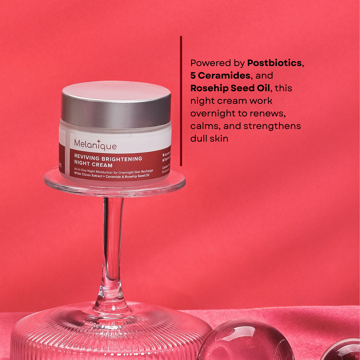 MELANIQUE REVIVING BRIGHTENING NIGHT CREAM 50ML