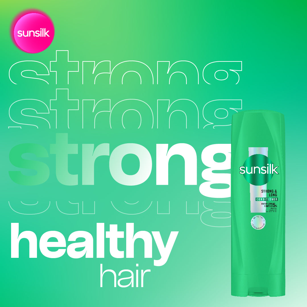 SUNSILK STRONG & LONG CONDITIONER 300ML