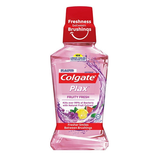 COLGATE PLAX MOUTHWASH FRUITY FRESH 250ML