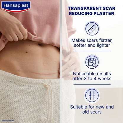 HANSAPLAST SCAR REDUCER XL 14.6X3CM 21S
