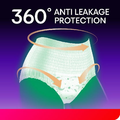 KOTEX OVERNIGHT PANTIES HERBAL M/L 2S