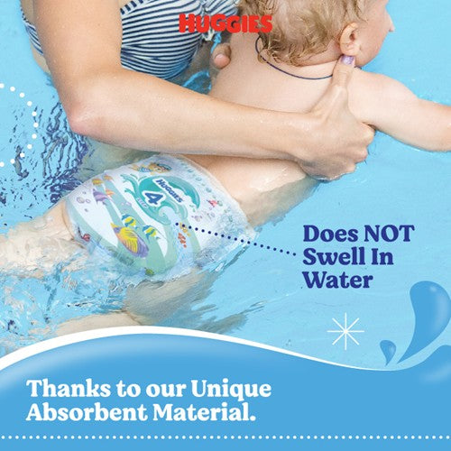 HUGGIES LITTLE SWIMMERS REGULAR 14+KG DISPOSABLE SWIMPANTS L 10S