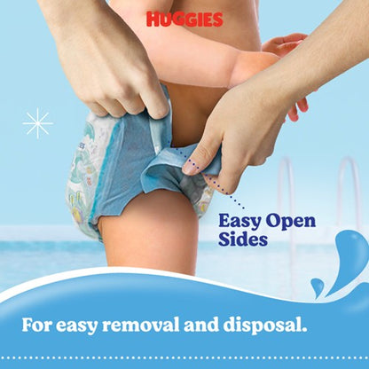 HUGGIES LITTLE SWIMMERS REGULAR 14+KG DISPOSABLE SWIMPANTS L 10S