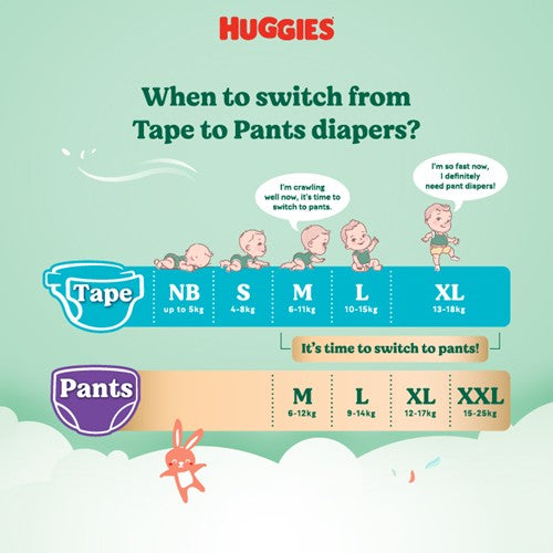 HUGGIES AIR SOFT PANTS XL 30S