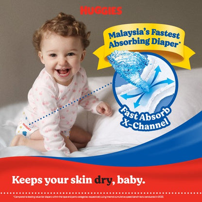 HUGGIES DRY PANTS SJP XL 40S