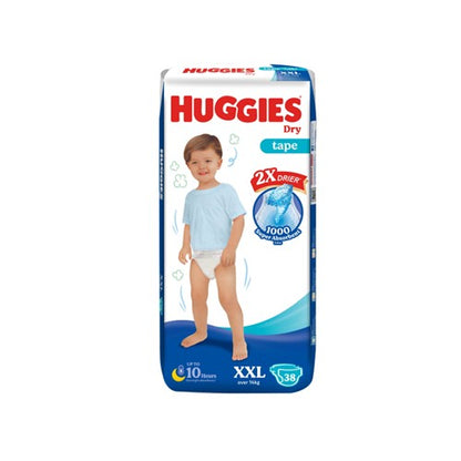 HUGGIES DRY SJP XXL 38S