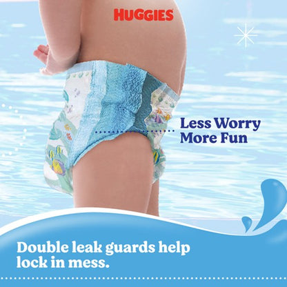 HUGGIES LITTLE SWIMMERS REGULAR 14+KG DISPOSABLE SWIMPANTS L 10S