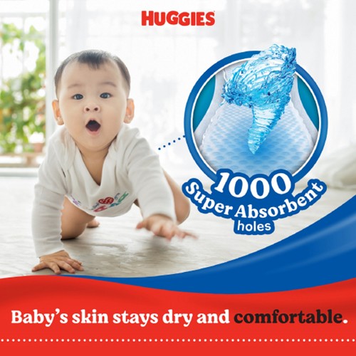 HUGGIES DRY SJP M 60S