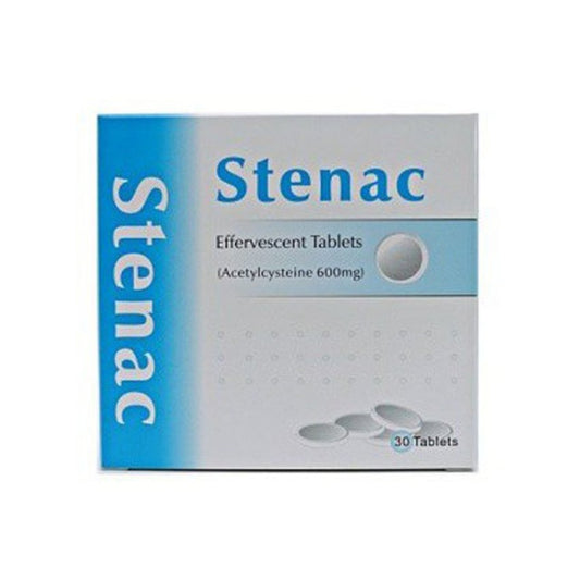 STENAC 600MG EFFERVESCENT TAB 2SX15
