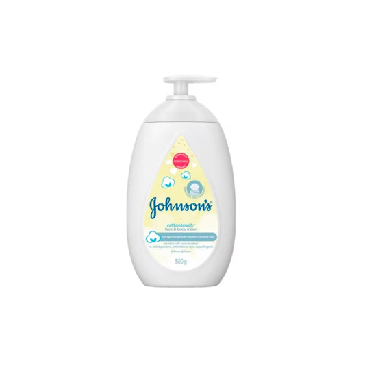 JOHNSONS BABY COTTONTOUCH FACE & BODY LOTION 500ML