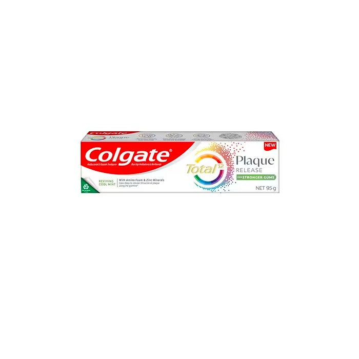 COLGATE TOOTHPASTE TOTAL PLAQUE RELEASE REVIVING COOL MINT 95G