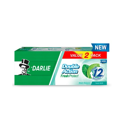 DARLIE TOOTHPASTE DOUBLE ACTION  FRESH PROTECT 180G 2S