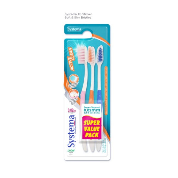 SYSTEMA ACTIVE CLEAN TOOTHBRUSH 3S