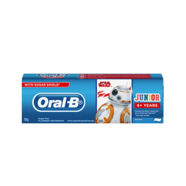 ORAL B JUNIOR STAR WARS TOOTHPASTE 92G