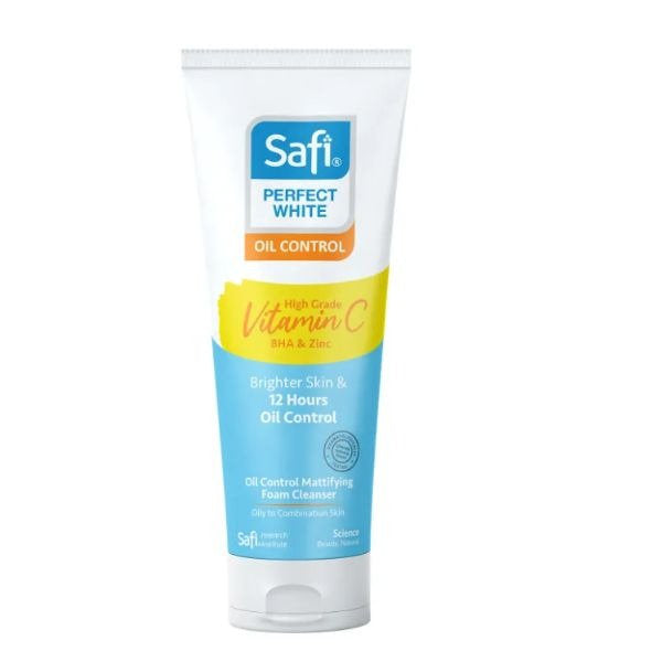 SAFI PERFECT WHITE OIL CONTROL MATTIFYING FOAM CLEANSER 95G