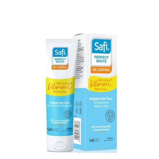 SAFI PERFECT WHITE OIL CONTROL AQUA JELLY CREAM MOISTURIZER 40G