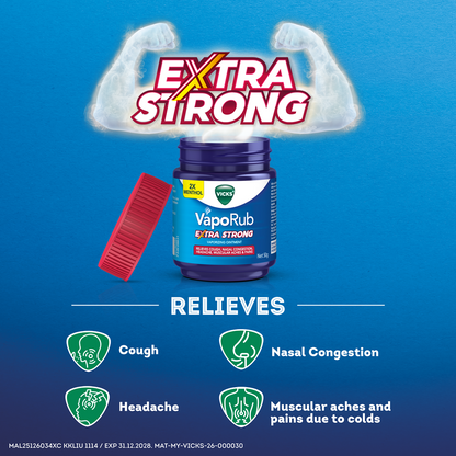 VICKS VAPORUB EXTRA STRONG 50G