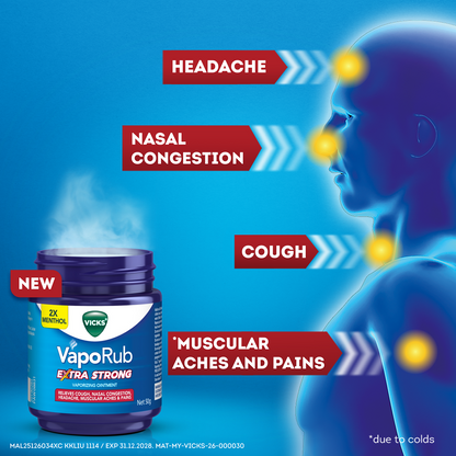 VICKS VAPORUB EXTRA STRONG 50G