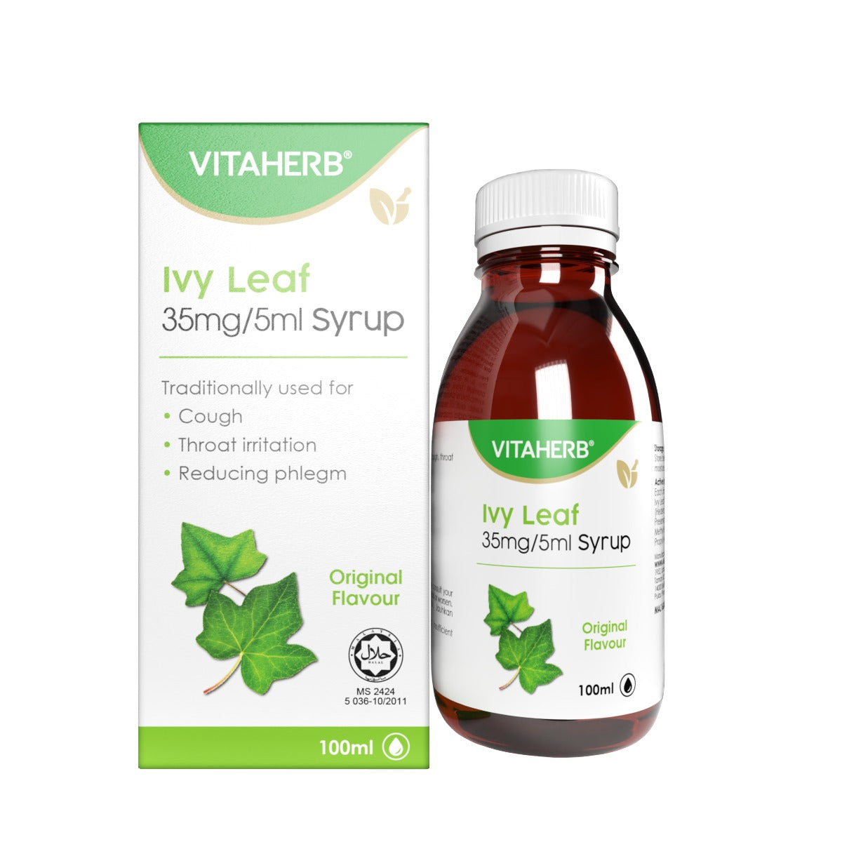 VITAHERB IVY LEAF 35MG/5ML SYRUP (ORIGINAL)