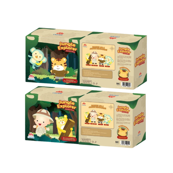 MORINAGA JUNGLE EXP PLSH KEYCHN SET-CGWP