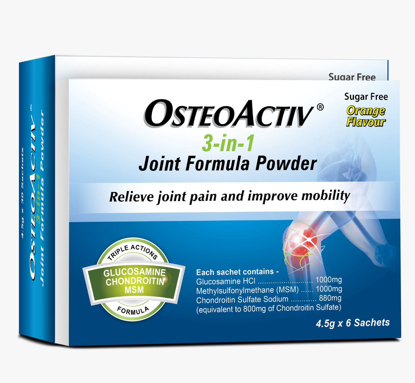 OSTEOACTIV 3IN1 JOINT FORMULA POWDER 4.5G 30S+6S