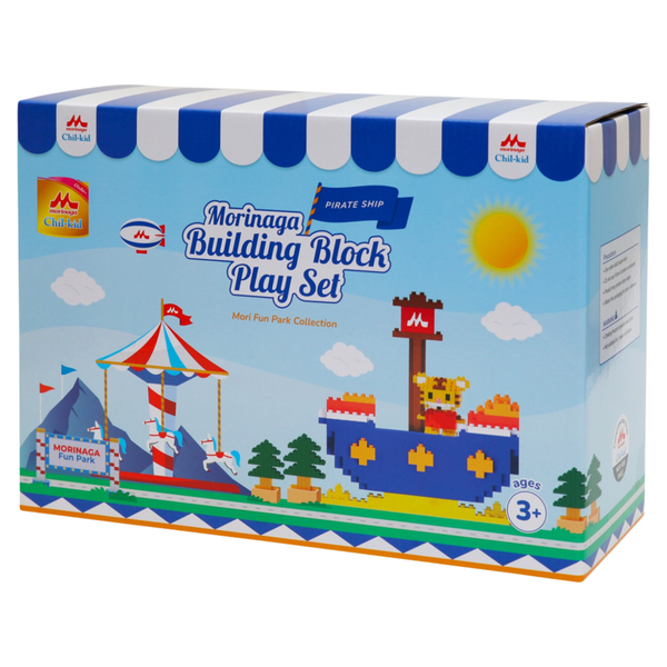 MORINAGA BUILDING BLOCK PLAY SET -CGWP