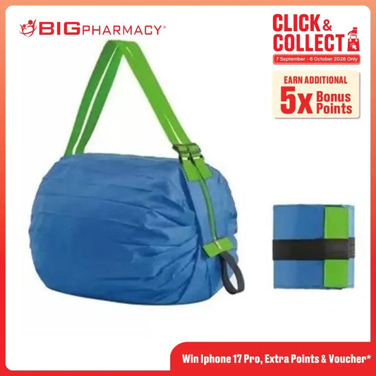 ABBVIE FOLDABLE BAG GREEN & BLUE-CGWP