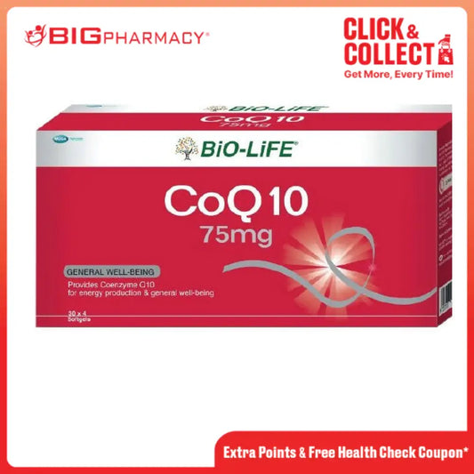BIO-LIFE CO-Q10 75MG 30SX4