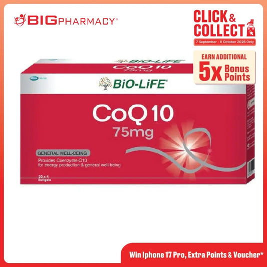 BIO-LIFE CO-Q10 75MG 30SX4