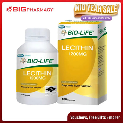 BIO-LIFE LECITHIN 1200MG 100S