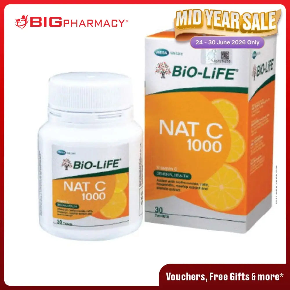 BIO-LIFE NAT C 1000MG 30S