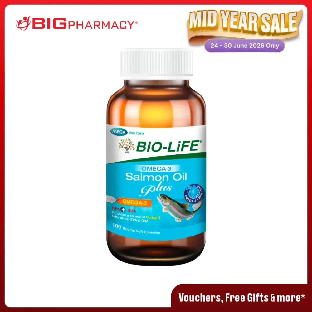 BIO-LIFE SALMON OIL PLUS 100S