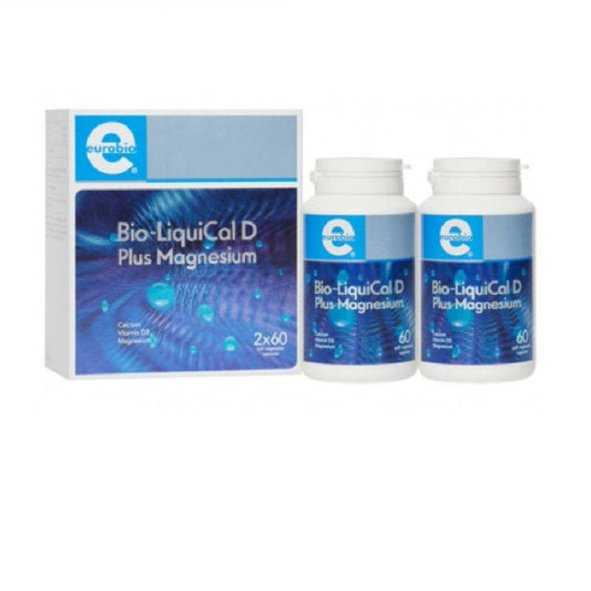 EUROBIO BIO-LIQUICAL D PLUS MAGNESIUM 60SX2