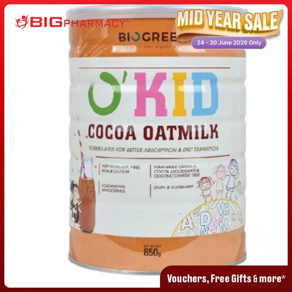 BIOGREEN OKID COCOA OATMILK 850G