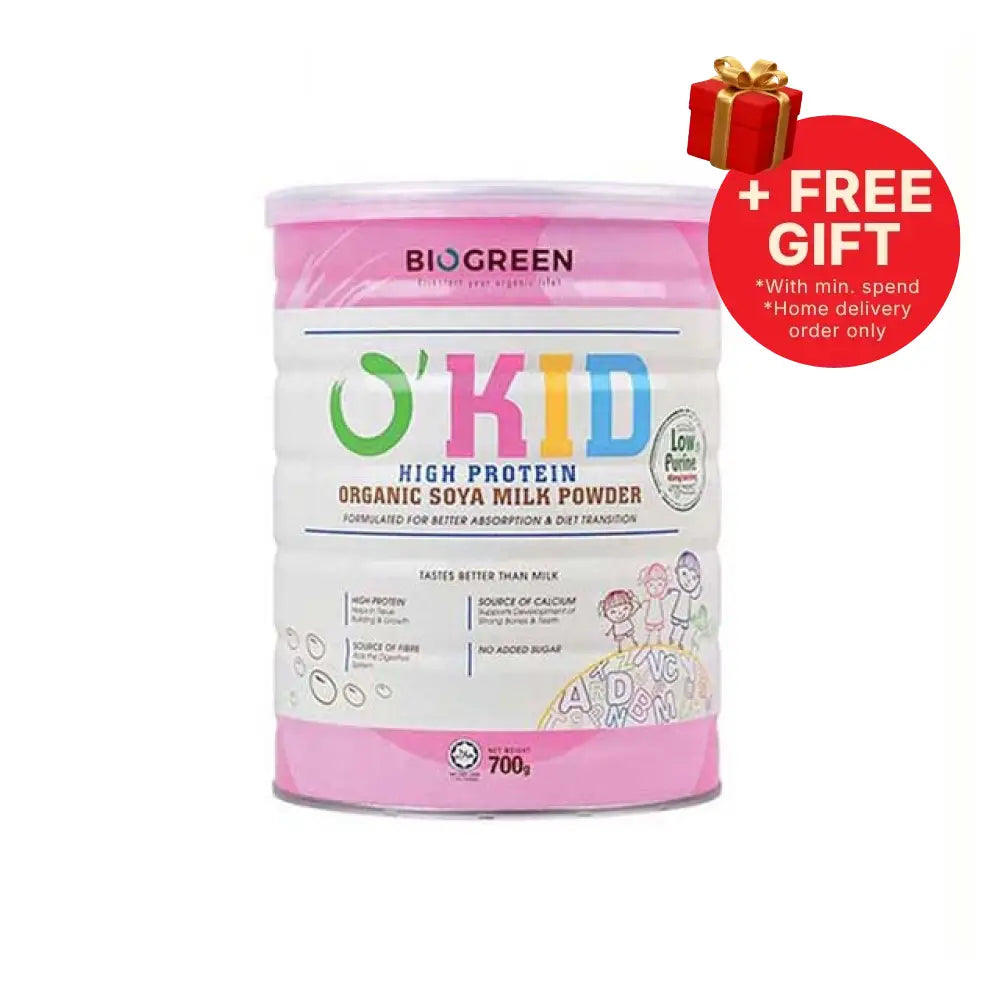 BIOGREEN OKID HIGH PROTEIN SOYA MILK 700G