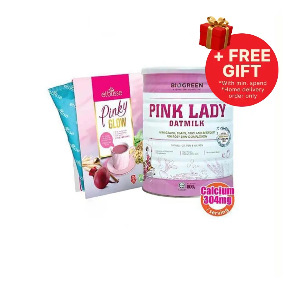 BIOGREEN PINK LADY OATMILK 800G + GWP