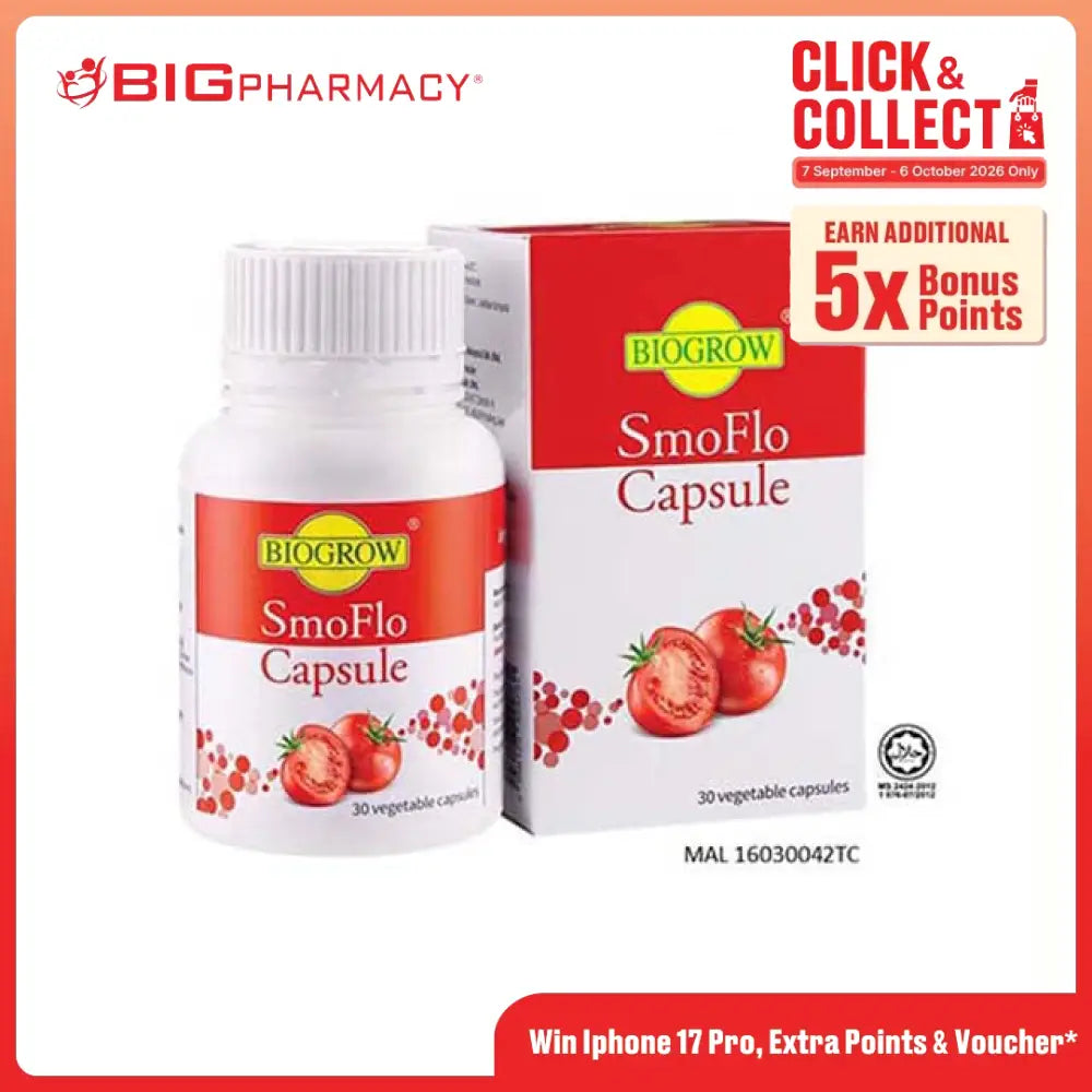 BIOGROW SMOFLO CAPSULE 30S