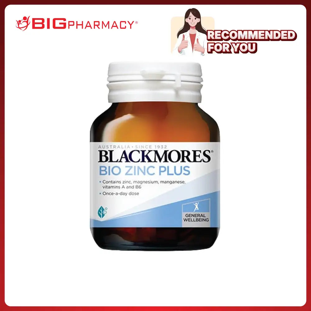 BLACKMORES BIO ZINC PLUS 30S