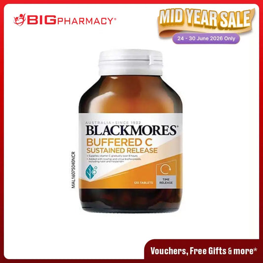 BLACKMORES BUFFERED C SUSTAINED RELEASE 120S