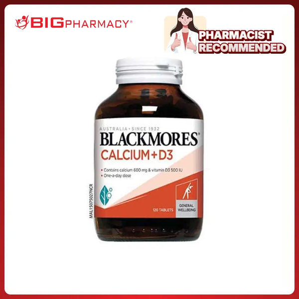 BLACKMORES CALCIUM + D3 120S