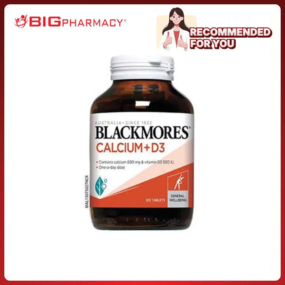 BLACKMORES CALCIUM + D3 120S