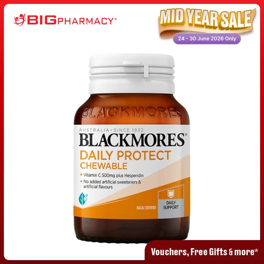 BLACKMORES DAILY PROTECT CTB 500MG 30S