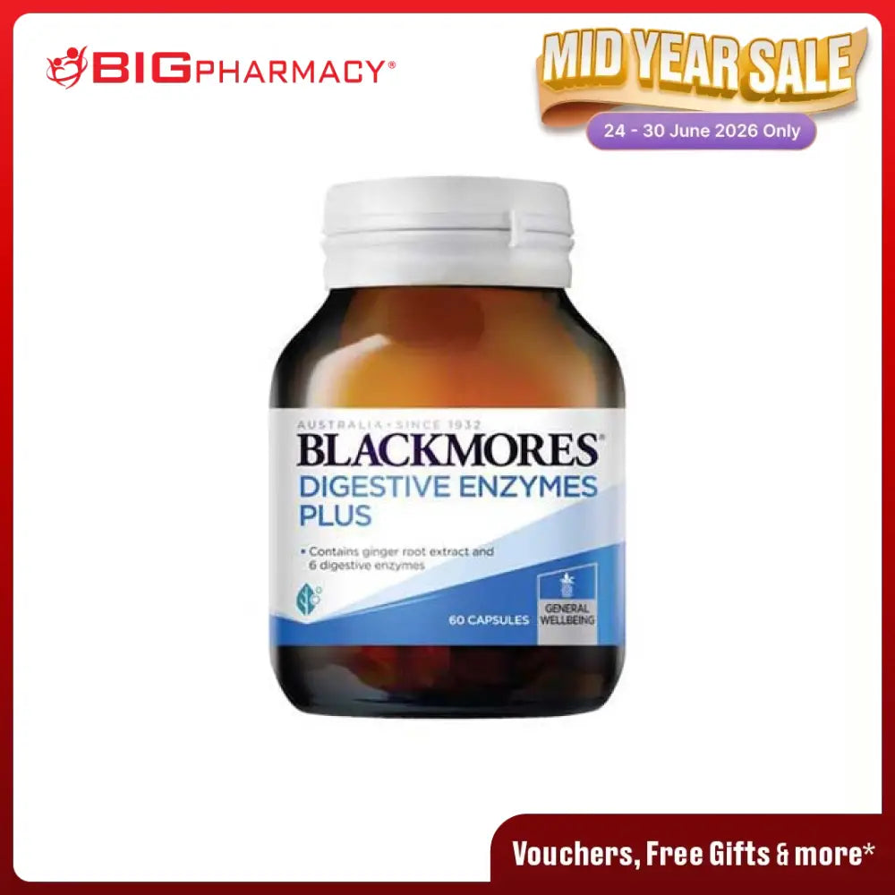BLACKMORES DIGESTIVE ENZYMES PLUS 60S