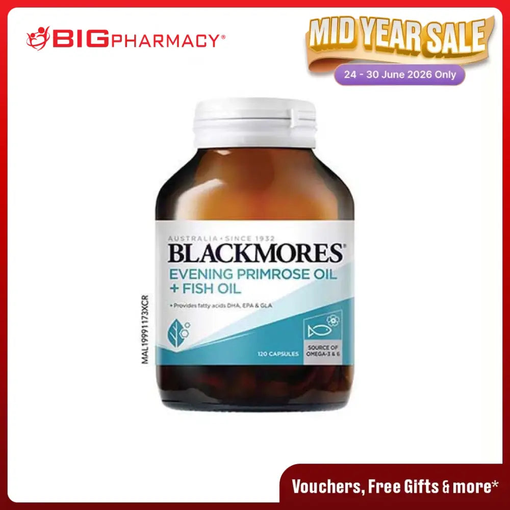 BLACKMORES EPO + FISH OIL 120S
